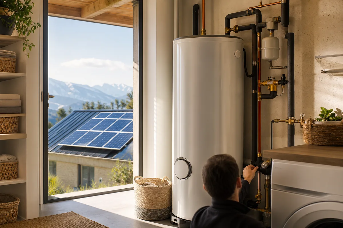 Chauffe-eau et surplus solaire à La Bâtie-Neuve : le stockage le moins cher